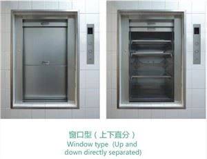 Ardaitheoir Dumbwaiter Cineál Fuinneoige